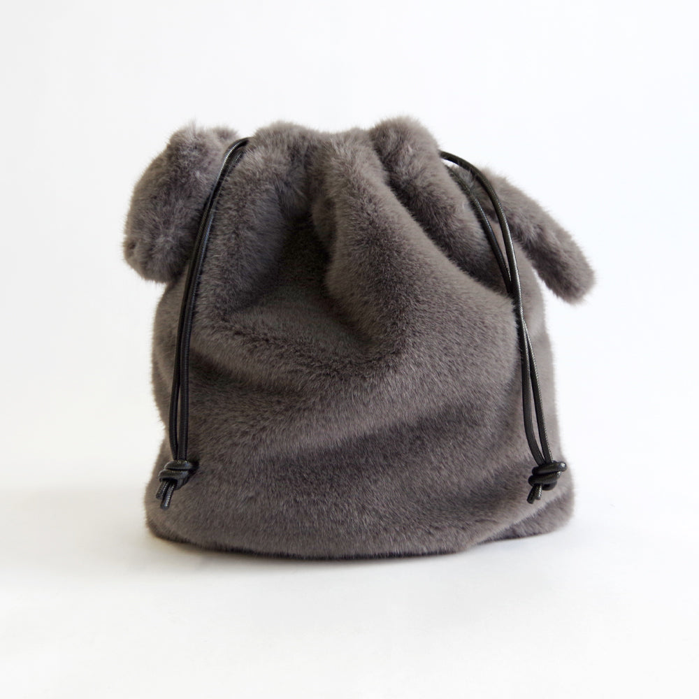 【WOVEN ウーヴン】エコファーねこ2WAYバッグ【ECO FUR NEKO 2WAY BAG】