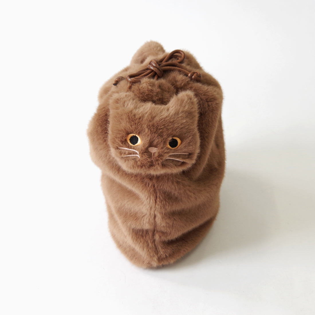 【売上の一部を寄付｜保護犬猫支援】【WOVEN ウーヴン】エコファーねこ2WAYバッグ【ECO FUR NEKO 2WAY BAG】