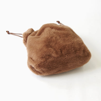 【売上の一部を寄付｜保護犬猫支援】【WOVEN ウーヴン】エコファーねこ2WAYバッグ【ECO FUR NEKO 2WAY BAG】