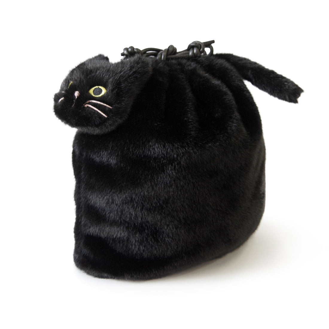 【売上の一部を寄付｜保護犬猫支援】【WOVEN ウーヴン】エコファーねこ2WAYバッグ【ECO FUR NEKO 2WAY BAG】
