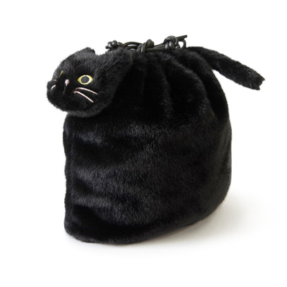 【売上の一部を寄付｜保護犬猫支援】【WOVEN ウーヴン】エコファーねこ2WAYバッグ【ECO FUR NEKO 2WAY BAG】
