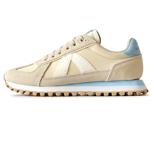 【ASFVLT アスファルト】【GATE】OFF WHITE BEIGE PONY HAIR BLUE【GAT101】