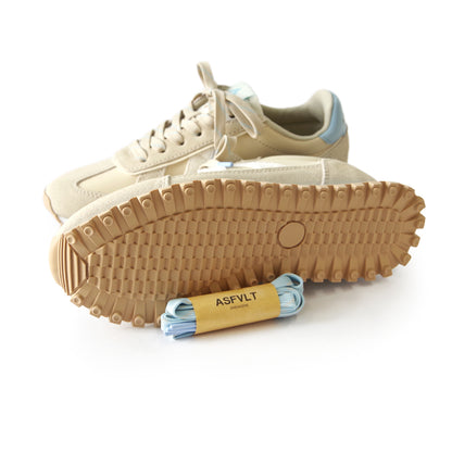 【ASFVLT アスファルト】【GATE】OFF WHITE BEIGE PONY HAIR BLUE【GAT101】