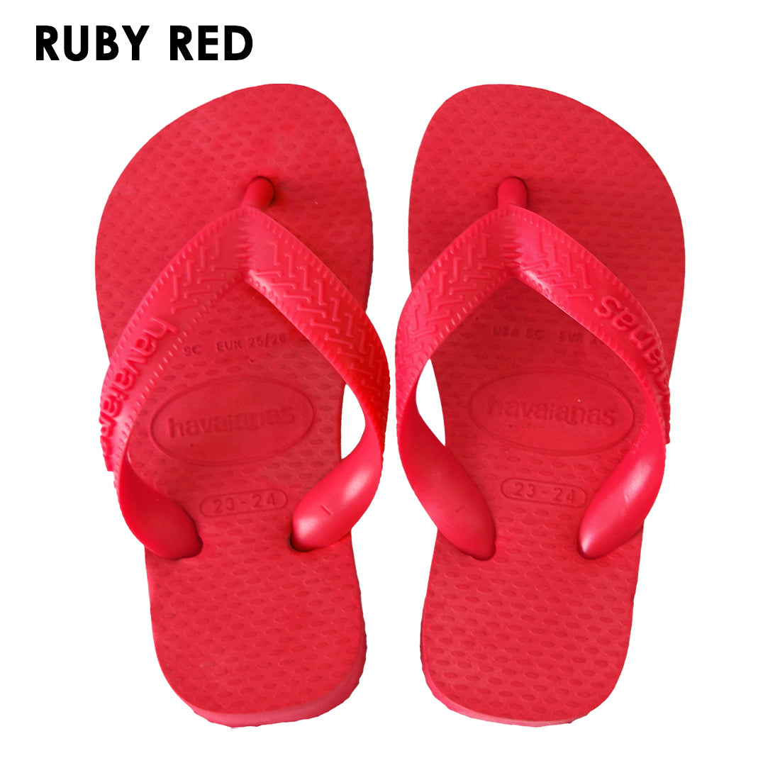 havaianas (ハワイアナス) 【日本正規代理店商品】Kids Top キッズ サンダル 正規品 ラバービーチサンダル