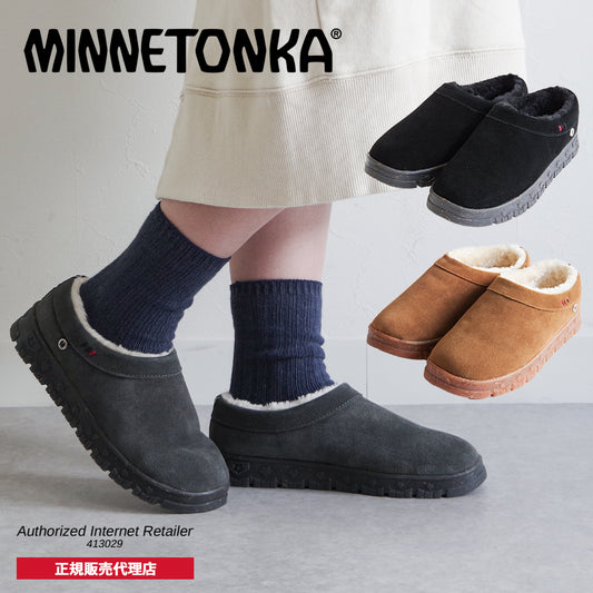 【特典付き】【MINNETONKA ミネトンカ】正規販売代理店 正規品 【NEVA】 ボアスリッポン 【61100 61101 61105】