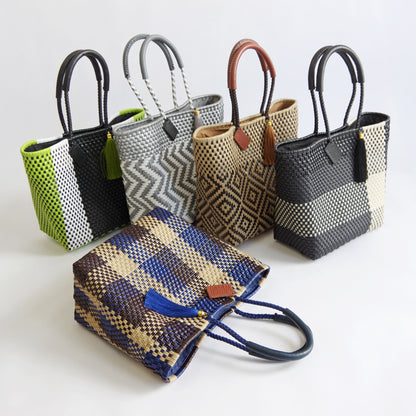 【WOVEN ウーヴン】メルカドバッグ スモール 【MERCADO BAG SMALL】 メキシコ製 カゴバッグ