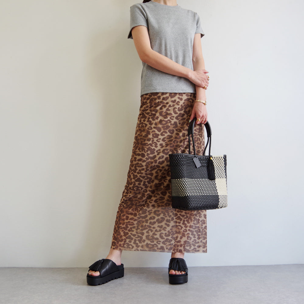 【WOVEN ウーヴン】メルカドバッグ スモール 【MERCADO BAG SMALL】 メキシコ製 カゴバッグ