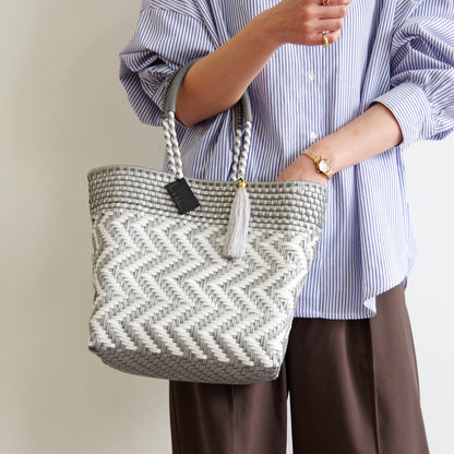 【WOVEN ウーヴン】メルカドバッグ スモール 【MERCADO BAG SMALL】 メキシコ製 カゴバッグ