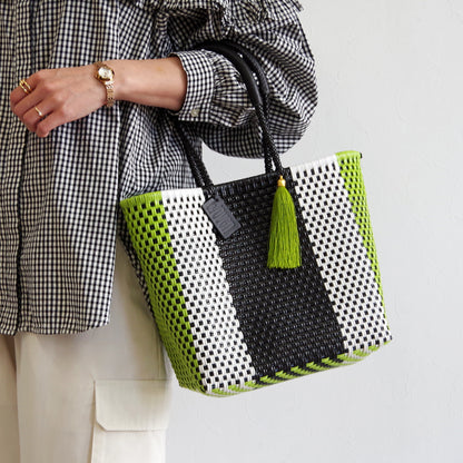 【WOVEN ウーヴン】メルカドバッグ スモール 【MERCADO BAG SMALL】 メキシコ製 カゴバッグ