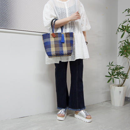 【WOVEN ウーヴン】メルカドバッグ スモール 【MERCADO BAG SMALL】 メキシコ製 カゴバッグ
