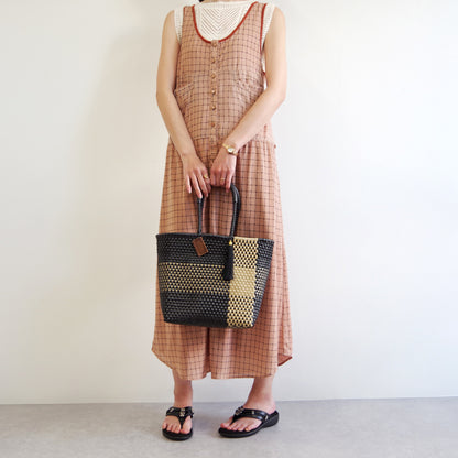 【WOVEN ウーヴン】メルカドバッグ スモール 【MERCADO BAG SMALL】 メキシコ製 カゴバッグ