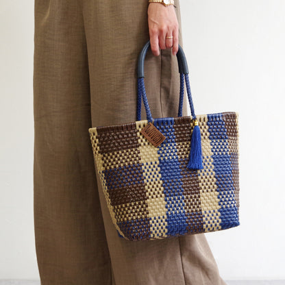 【WOVEN ウーヴン】メルカドバッグ スモール 【MERCADO BAG SMALL】 メキシコ製 カゴバッグ