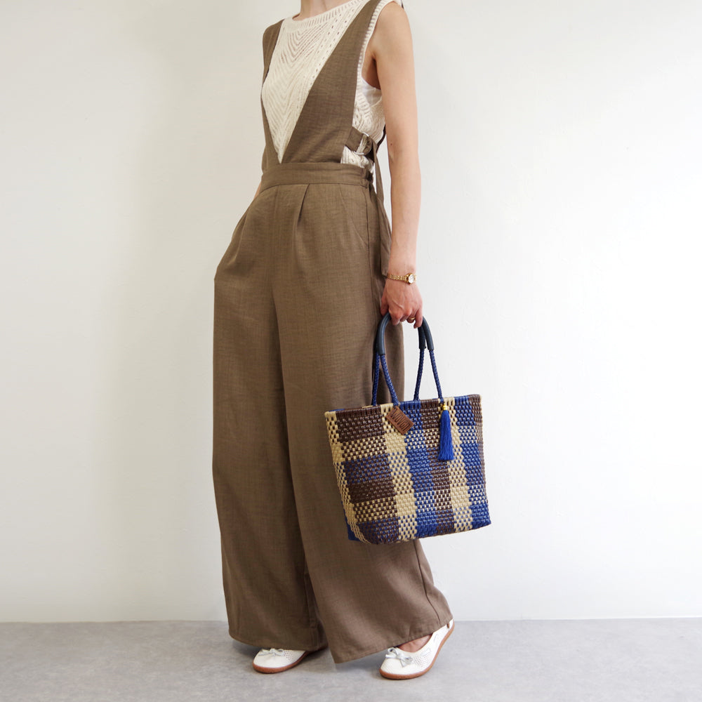 【WOVEN ウーヴン】メルカドバッグ スモール 【MERCADO BAG SMALL】 メキシコ製 カゴバッグ