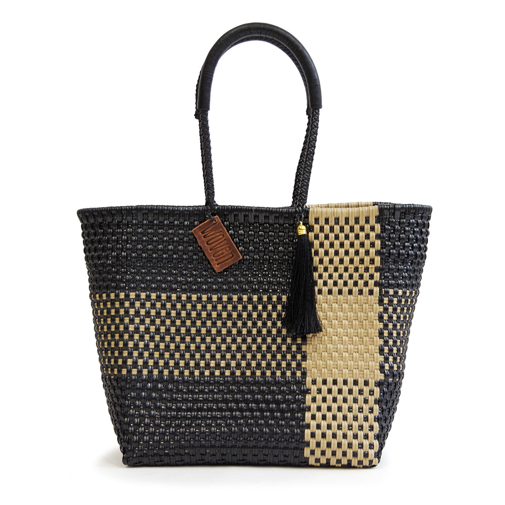 【WOVEN ウーヴン】メルカドバッグ スモール 【MERCADO BAG SMALL】 メキシコ製 カゴバッグ