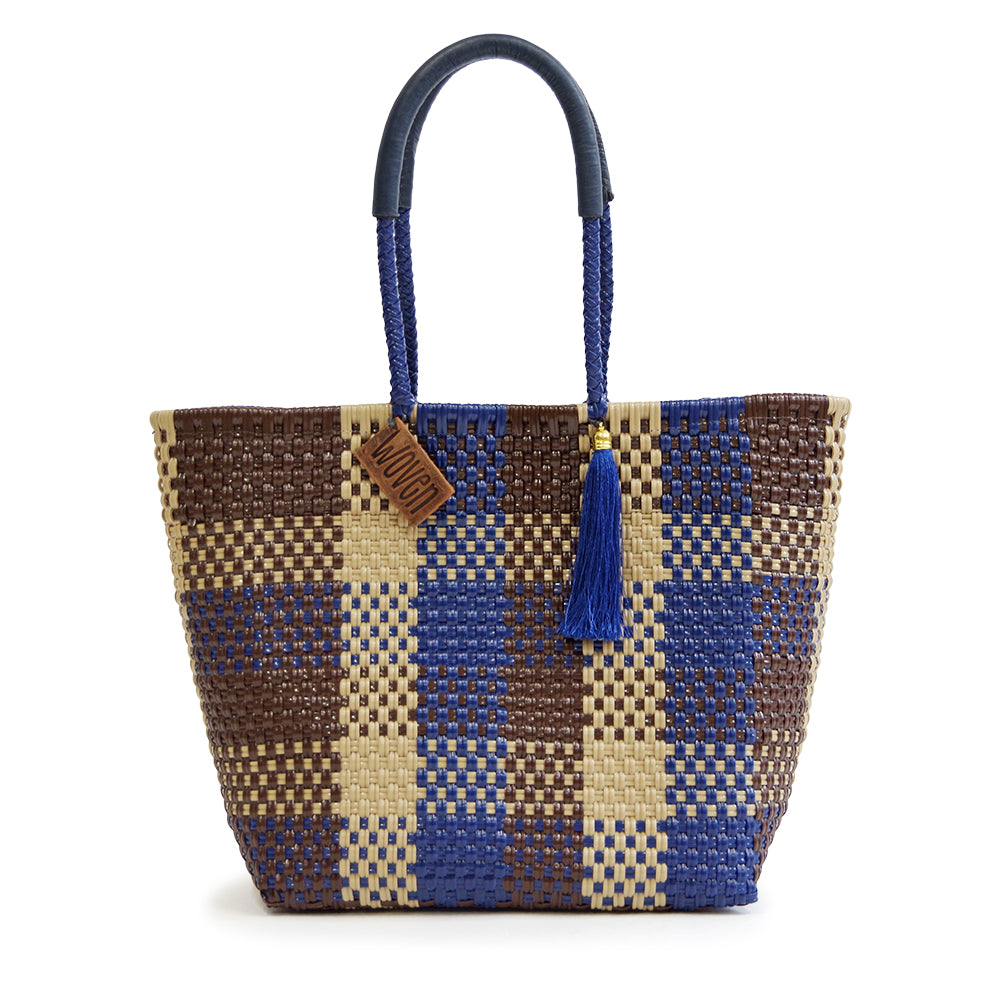 【WOVEN ウーヴン】メルカドバッグ スモール 【MERCADO BAG SMALL】 メキシコ製 カゴバッグ