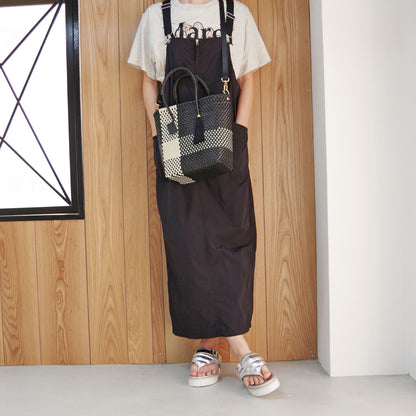 【WOVEN ウーヴン】メルカドバッグ ミニショルダートート【MERCADO BAG MINI SHOULDER TOTE】 メキシコ製 カゴバッグ ショルダーバッグ