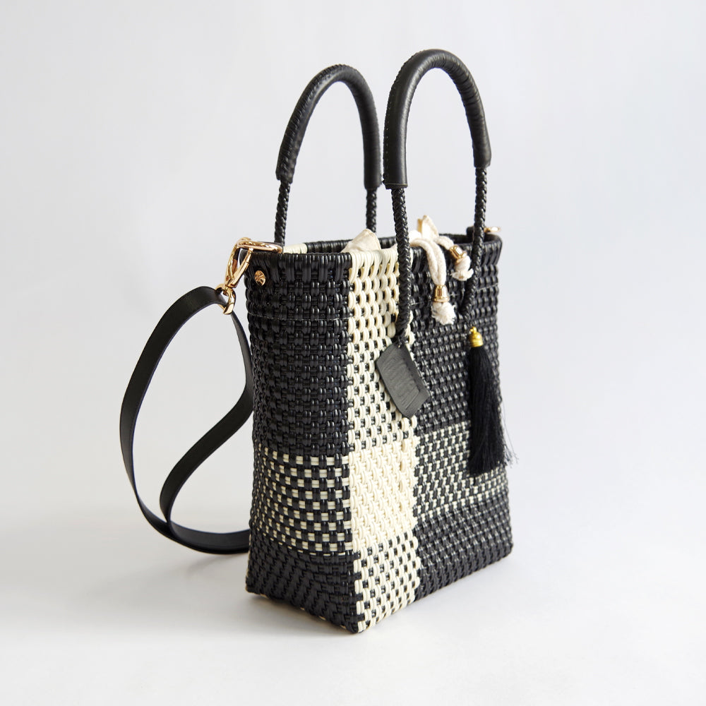 【WOVEN ウーヴン】メルカドバッグ ミニショルダートート【MERCADO BAG MINI SHOULDER TOTE】 メキシコ製 カゴバッグ ショルダーバッグ