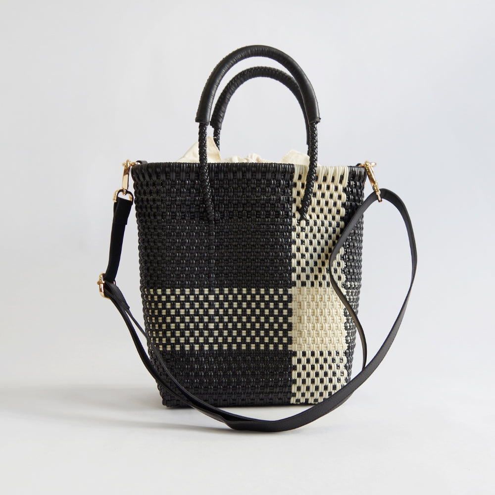 【WOVEN ウーヴン】メルカドバッグ ミニショルダートート【MERCADO BAG MINI SHOULDER TOTE】 メキシコ製 カゴバッグ ショルダーバッグ