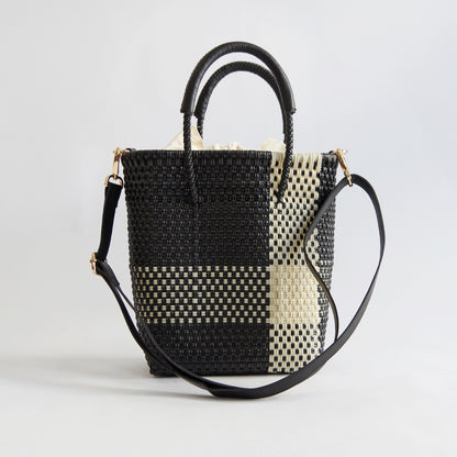 【WOVEN ウーヴン】メルカドバッグ ミニショルダートート【MERCADO BAG MINI SHOULDER TOTE】 メキシコ製 カゴバッグ ショルダーバッグ