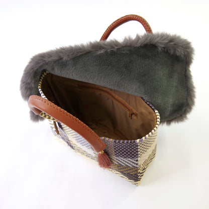 【売上の一部を寄付｜保護犬猫支援】WOVEN ウーヴン【ECO FUR NEKO FLAP COVER】 エコファー猫フラップカバー