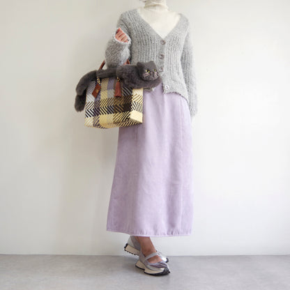 【売上の一部を寄付｜保護犬猫支援】WOVEN ウーヴン【ECO FUR NEKO FLAP COVER】 エコファー猫フラップカバー