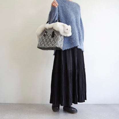 【売上の一部を寄付｜保護犬猫支援】WOVEN ウーヴン【ECO FUR NEKO FLAP COVER】 エコファー猫フラップカバー