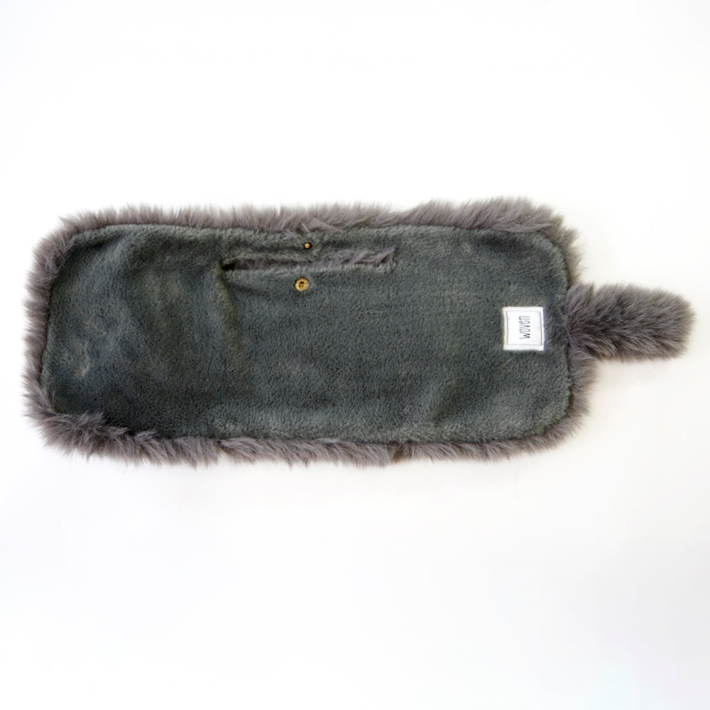 【売上の一部を寄付｜保護犬猫支援】WOVEN ウーヴン【ECO FUR NEKO FLAP COVER】 エコファー猫フラップカバー