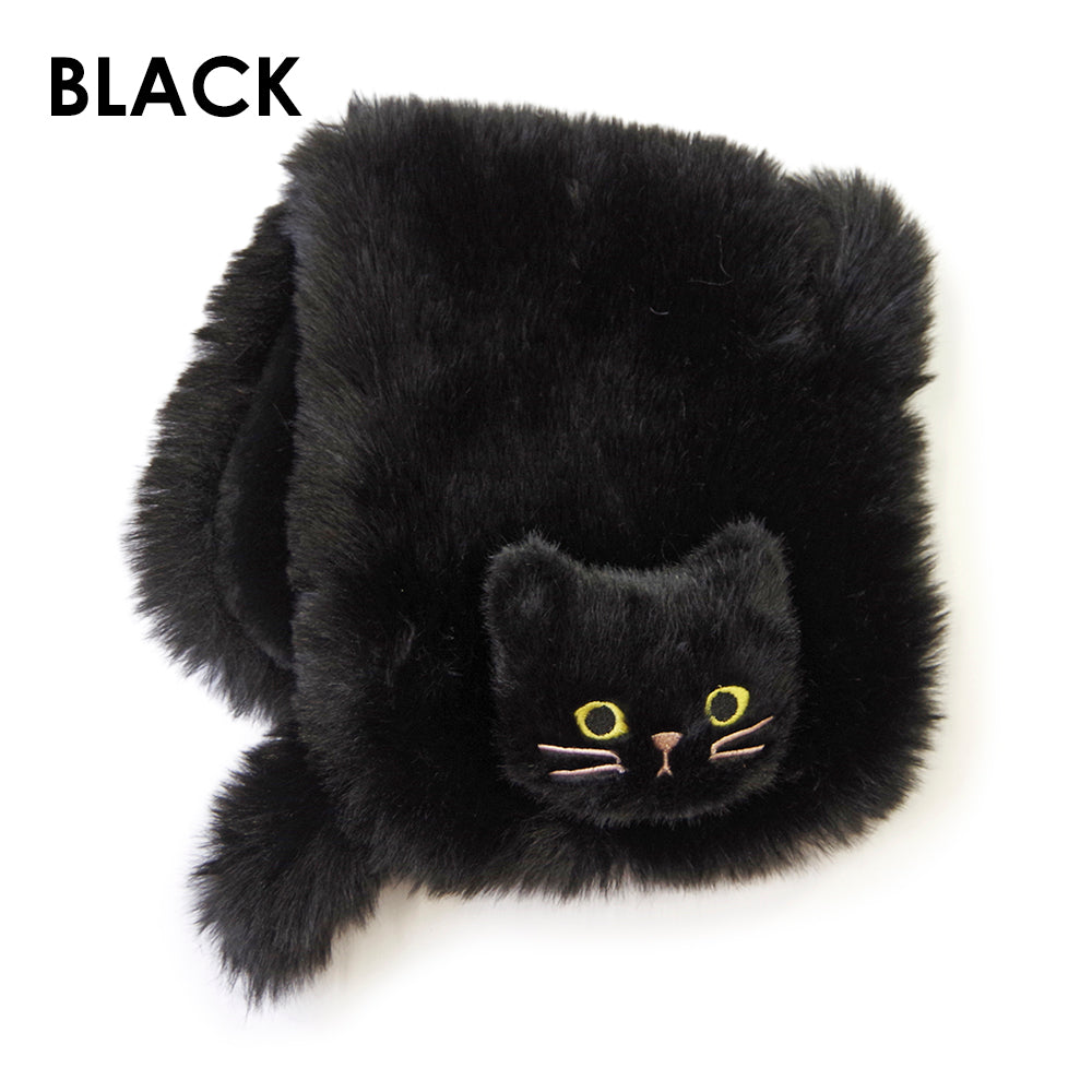 【売上の一部を寄付｜保護犬猫支援】WOVEN ウーヴン【ECO FUR NEKO FLAP COVER】 エコファー猫フラップカバー