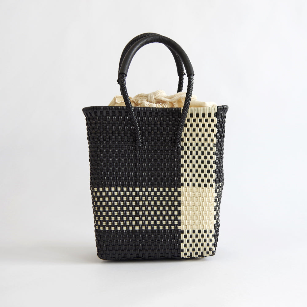 【WOVEN ウーヴン】メルカドバッグ ミニトート【MERCADO BAG MINI TOTE】 メキシコ製 カゴバッグ