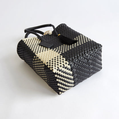 【WOVEN ウーヴン】メルカドバッグ ミニトート【MERCADO BAG MINI TOTE】 メキシコ製 カゴバッグ