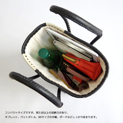 【WOVEN ウーヴン】メルカドバッグ ミニトート【MERCADO BAG MINI TOTE】 メキシコ製 カゴバッグ