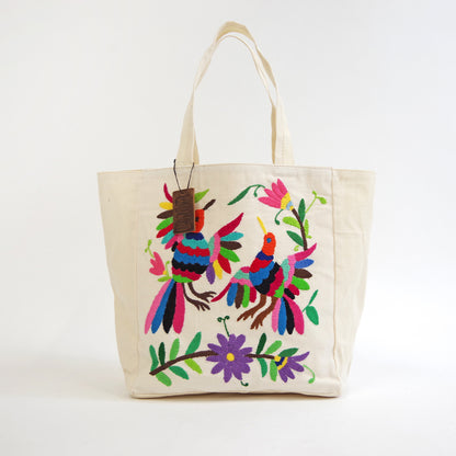 【WOVEN ウーヴン】オトミ スモール トートバッグ 【OTOMI SMALL TOTE BAG】 メキシコ製 刺繍バッグ