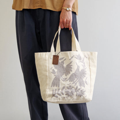 【WOVEN ウーヴン】オトミ スモール トートバッグ 【OTOMI SMALL TOTE BAG】 メキシコ製 刺繍バッグ