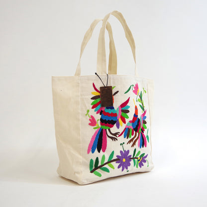 【WOVEN ウーヴン】オトミ スモール トートバッグ 【OTOMI SMALL TOTE BAG】 メキシコ製 刺繍バッグ