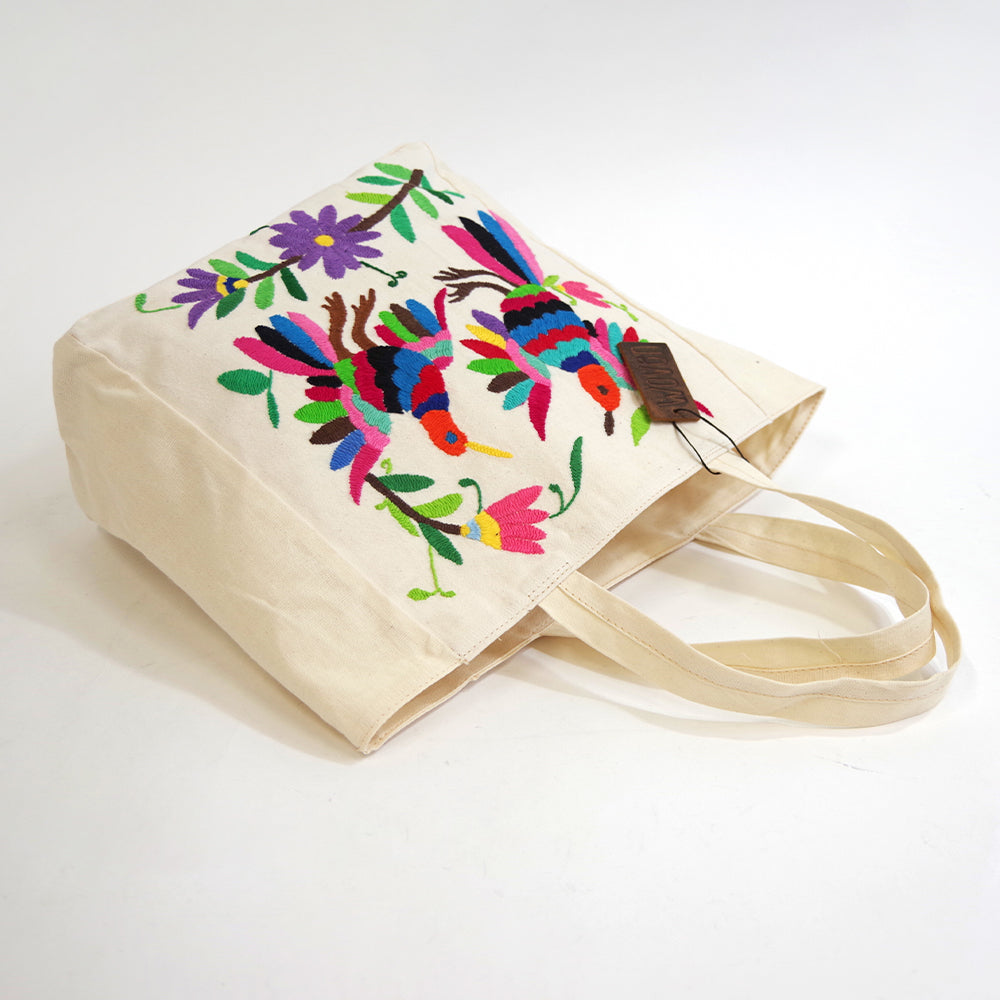 【WOVEN ウーヴン】オトミ スモール トートバッグ 【OTOMI SMALL TOTE BAG】 メキシコ製 刺繍バッグ