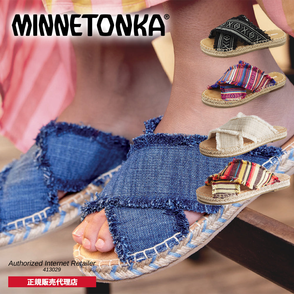 【特典付き】【MINNETONKA ミネトンカ】 PEPPER ペッパー【518001 518425 518954 518295】 クロスベルトサンダル