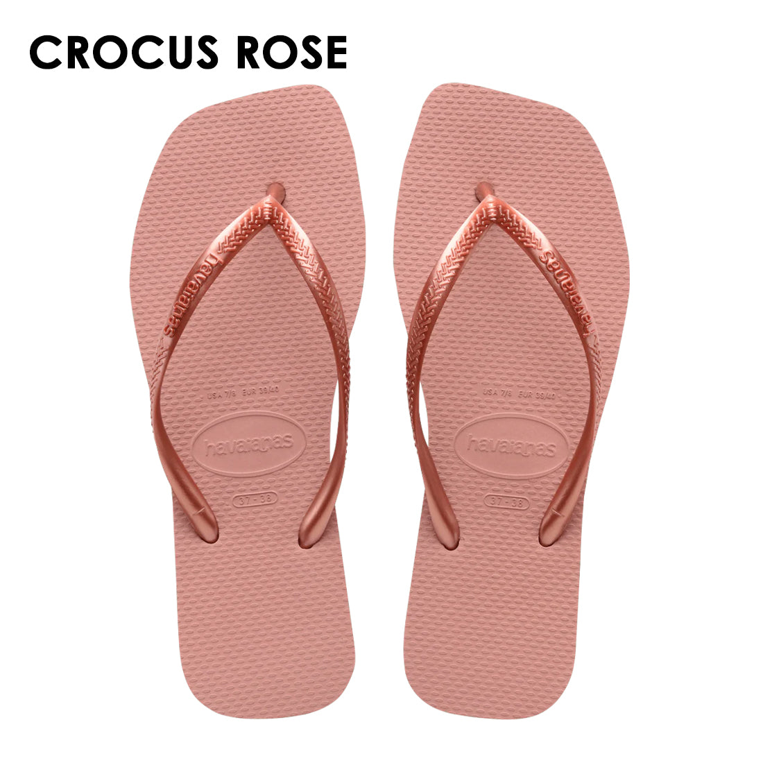 havaianas (ハワイアナス) 【日本正規代理店商品】Slim Square スリムスクエア サンダル 正規品 ラバービーチサンダル
