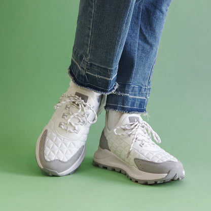 【特典付き】【ASFVLT アスファルト】【SPEED SOCKS TREK】WHITE GREY【SST010】