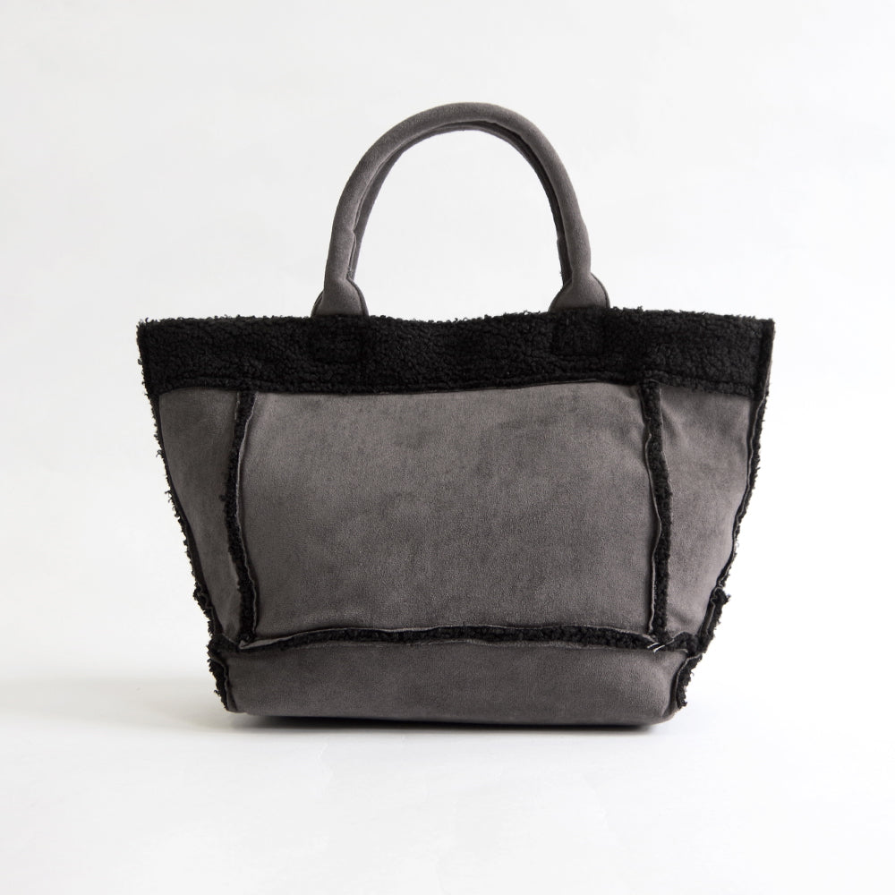 【MINNETONKA ミネトンカ】正規販売代理店 正規品 【SUEDE×BOA TOTE BAG】 スエード× ボアトートバッグ