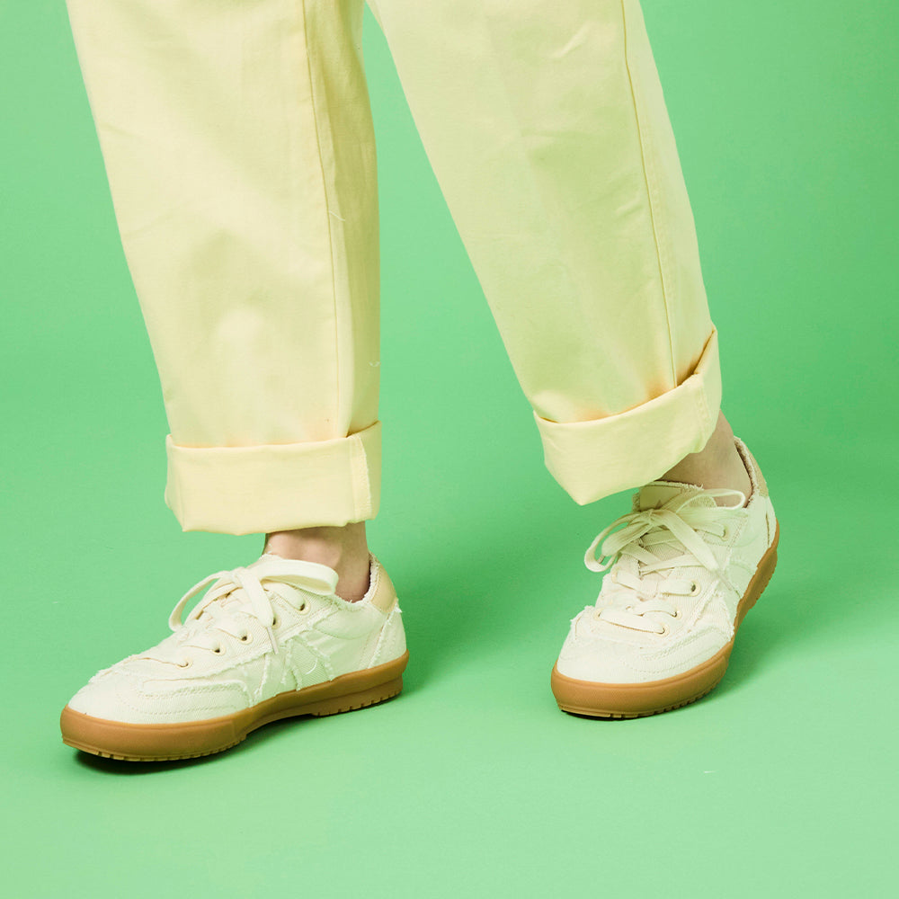 【ASFVLT アスファルト】【SWING74】OFF WHITE DENIM DISTRESSED【SW7413】