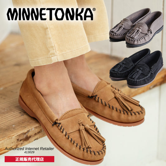 【ミネトンカ MINNETONKA】 正規販売代理店 正規品 タッセルボートモック【TASSEL BOAT MOC 】