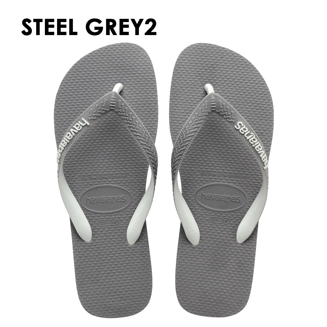 havaianas (ハワイアナス) 【日本正規代理店商品】Top Mix バイカラーストラップ サンダル 正規品 ラバービーチサンダル