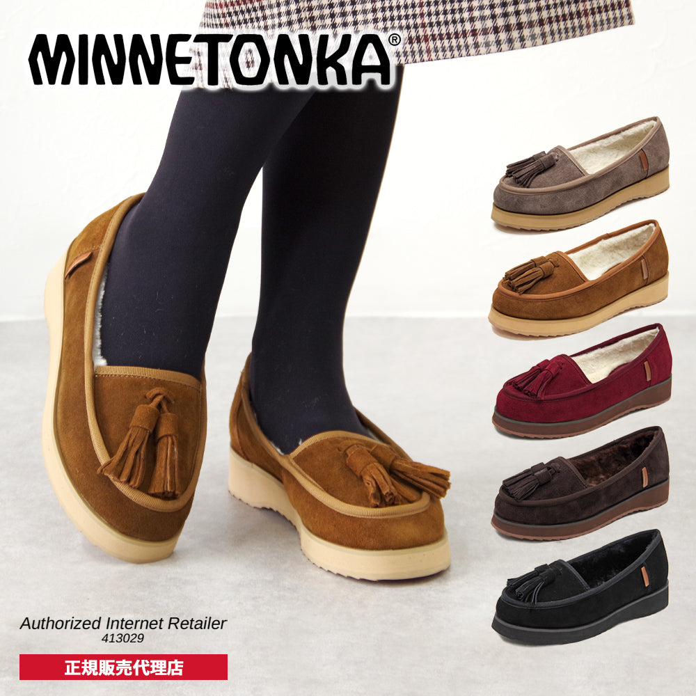 ミネトンカ MINNETONKA 正規販売代理店 正規品 タッセルスリッポン【18M14】