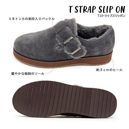 ミネトンカ MINNETONKA 正規販売代理店 正規品 Tストラップスリッポン【18M15】