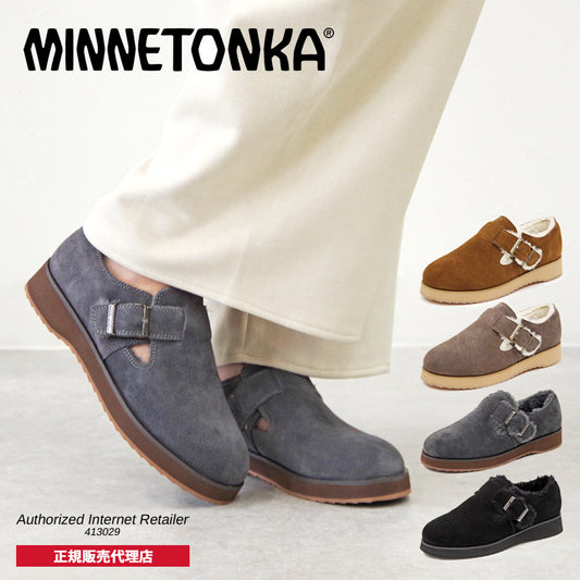 ミネトンカ MINNETONKA 正規販売代理店 正規品 Tストラップスリッポン【18M15】