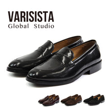 画像をギャラリービューアに読み込む, 【VARISISTA Global Studio ヴァリジスタグローバルスタジオ】レザーコインローファー（250043）
