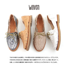 画像をギャラリービューアに読み込む, 【WOVEN ウーヴン】メキシコ製 レースアップワラチサンダル【770】全4色
