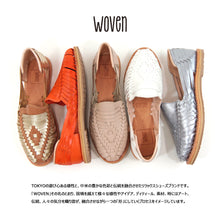画像をギャラリービューアに読み込む, 【WOVEN ウーヴン】メキシコ製 カラーメッシュレザー スリッポン【ESCOON】全7色
