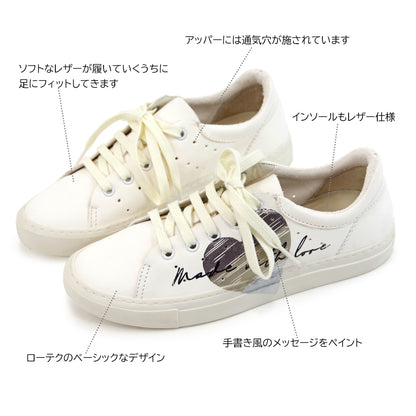 【BUENO SHOES ブエノシューズ】トルコ製 レザースニーカー【Q4704】