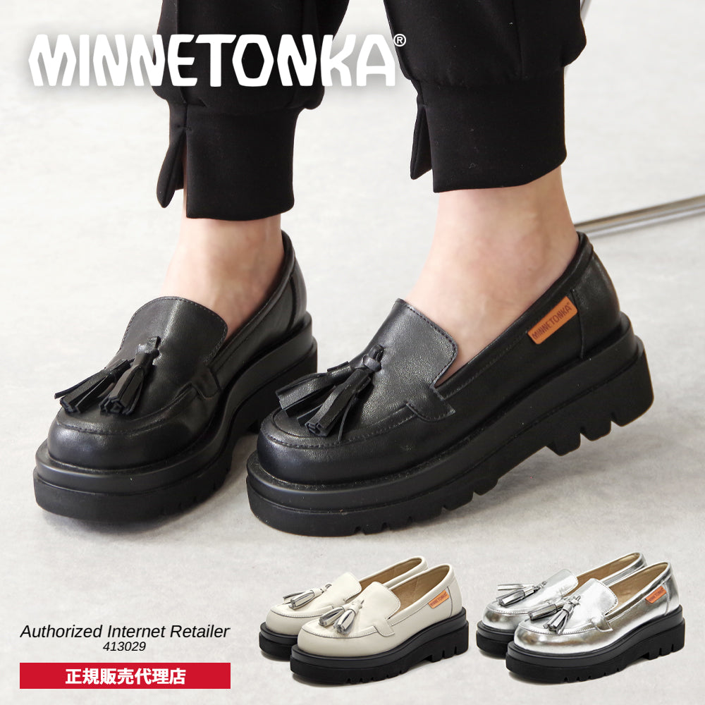 【ミネトンカ MINNETONKA】正規販売代理店 正規品 タッセルローファー【23M02】